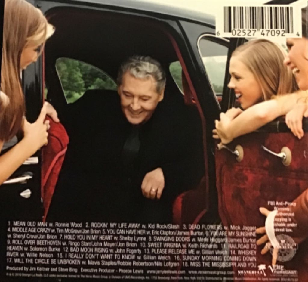 Mean Old Man - Jerry Lee Lewis (CD - 60) music collectible [Barcode 602527470924] - Main Image 2