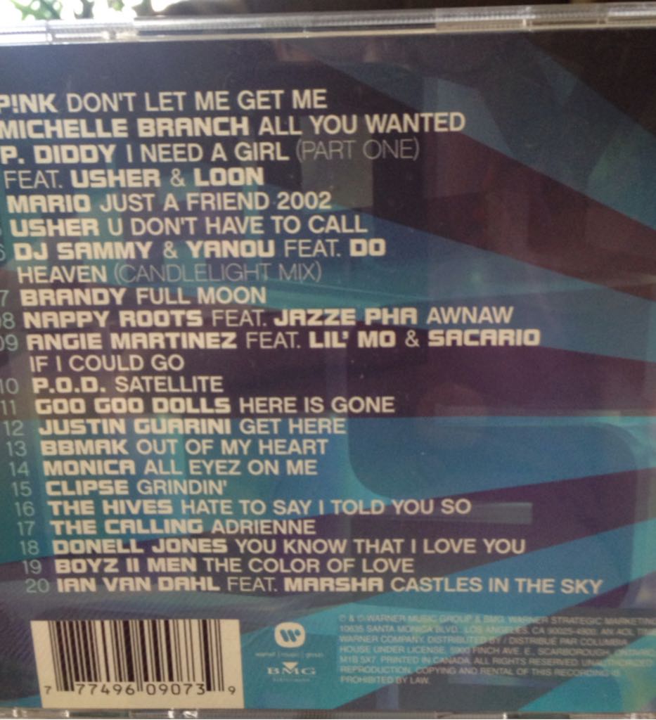 Totally Hits 2002 - Various (CD) music collectible [Barcode 777496090739] - Main Image 2