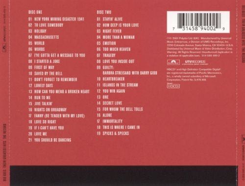 BEE GEES - Their Greatest Hits The Record - Bee Gees (CD) music collectible - Main Image 2