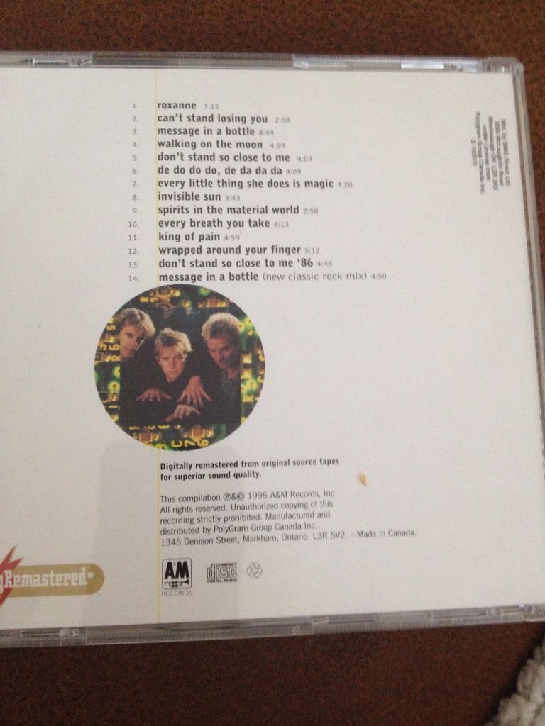 Every Breath You Take - Police, The (CD) music collectible [Barcode 602498201732] - Main Image 2