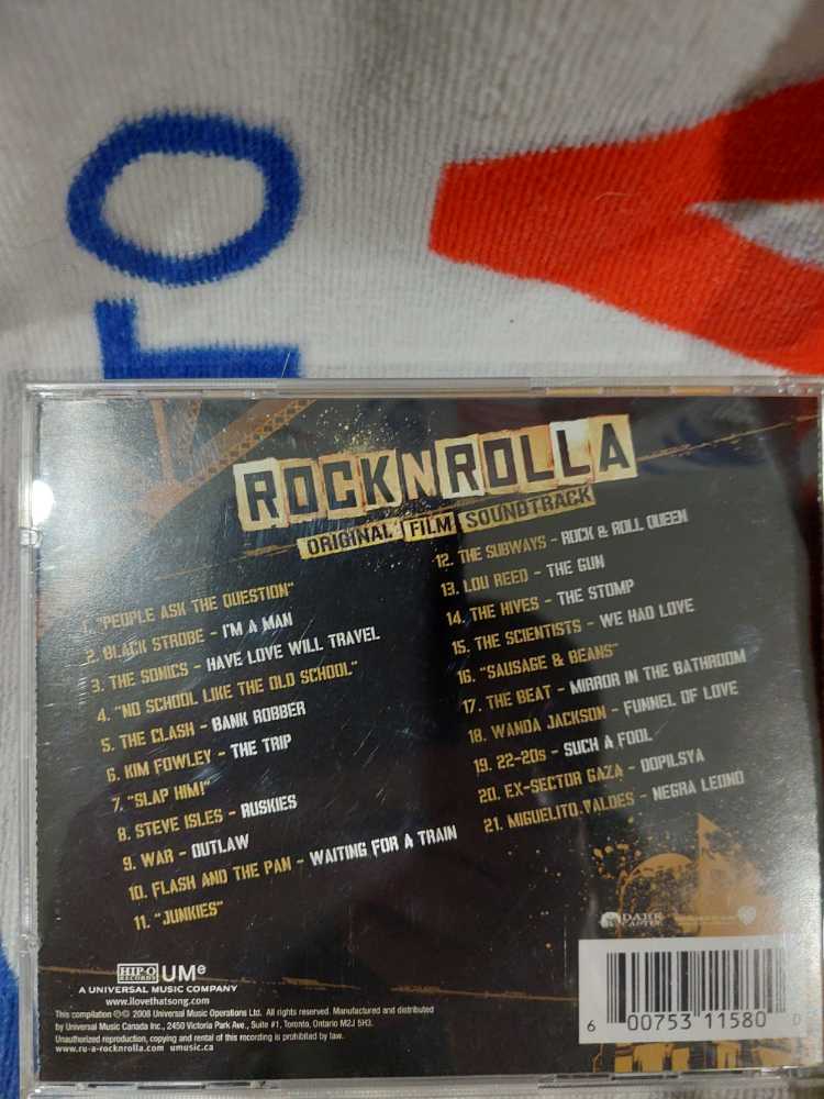 RocknRolla - Soundtracks (CD) music collectible [Barcode 600753115800] - Main Image 2
