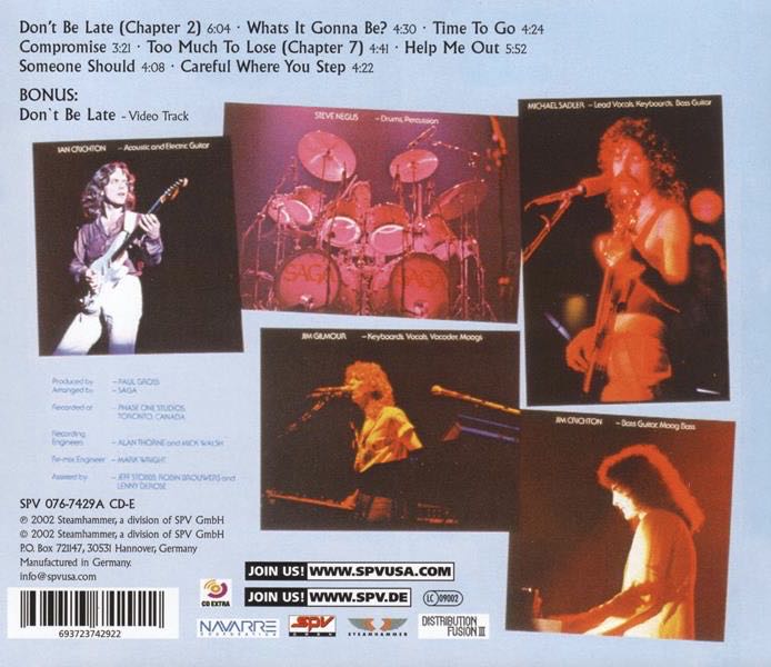 Silent Knight - Saga (CD - 38) music collectible [Barcode 693723742922] - Main Image 2