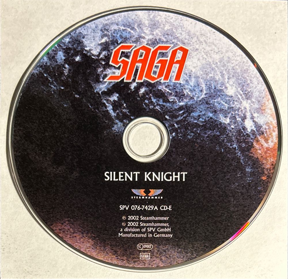 Silent Knight - Saga (CD - 38) music collectible [Barcode 693723742922] - Main Image 4