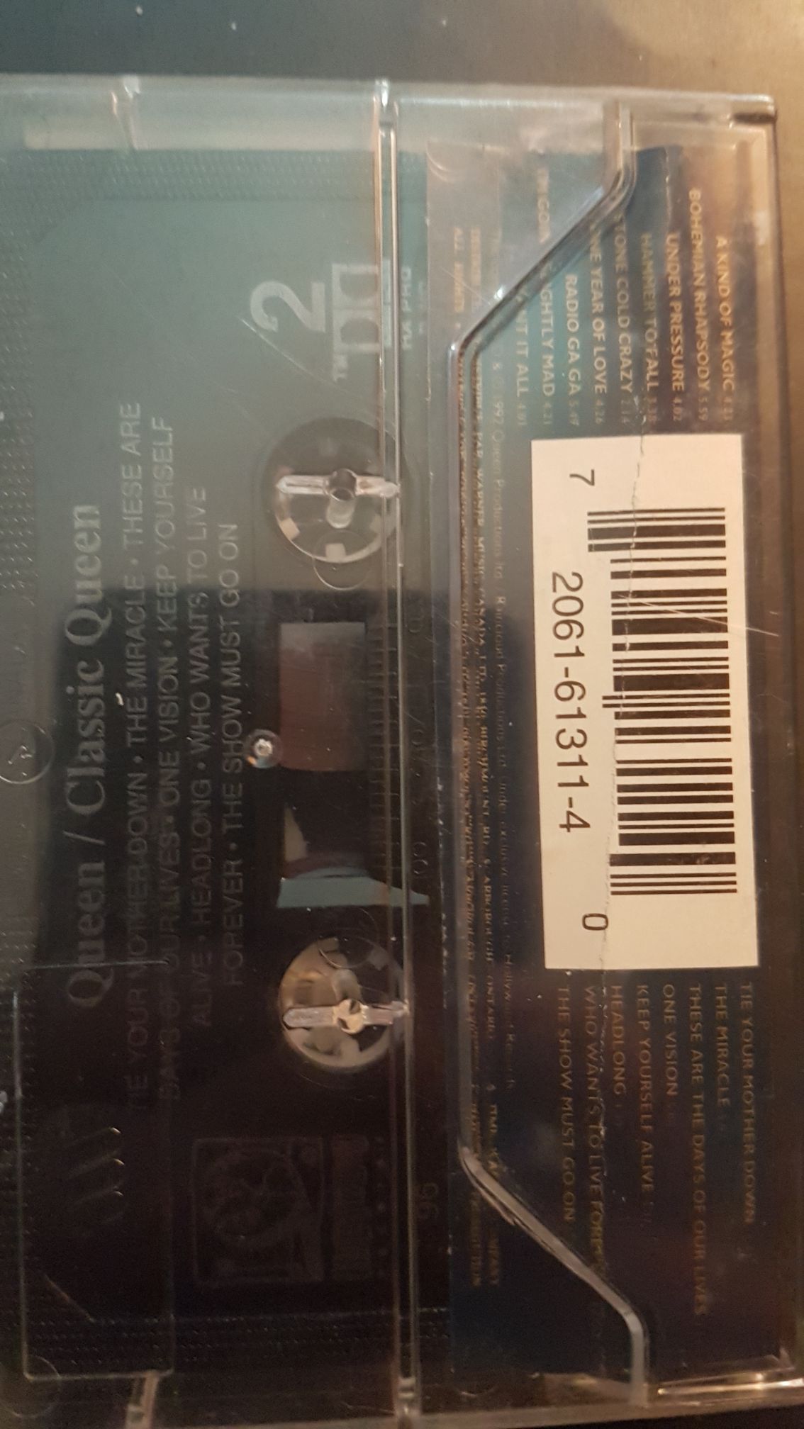 Classic Queen - Queen (Cassette) music collectible [Barcode 720616131140] - Main Image 2