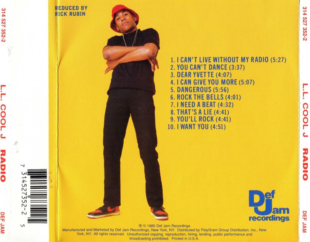Radio - LL Cool J (CD - 4704) music collectible [Barcode 061213402395] - Main Image 2