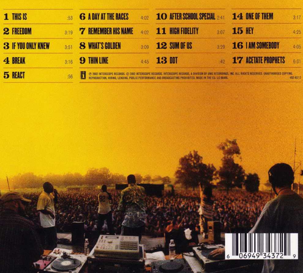 Jurassic 5: Power in Numbers - Jurassic 5 (CD - 56) music collectible [Barcode 606949344825] - Main Image 3