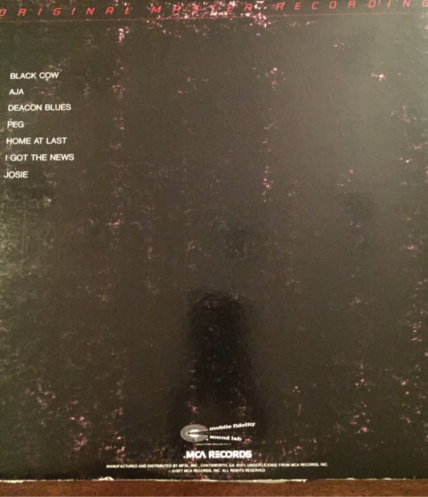 Aja - Steely Dan (12”) music collectible - Main Image 2