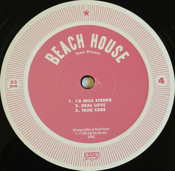 Teen Dream - Beach House (12” - 49) music collectible - Main Image 4