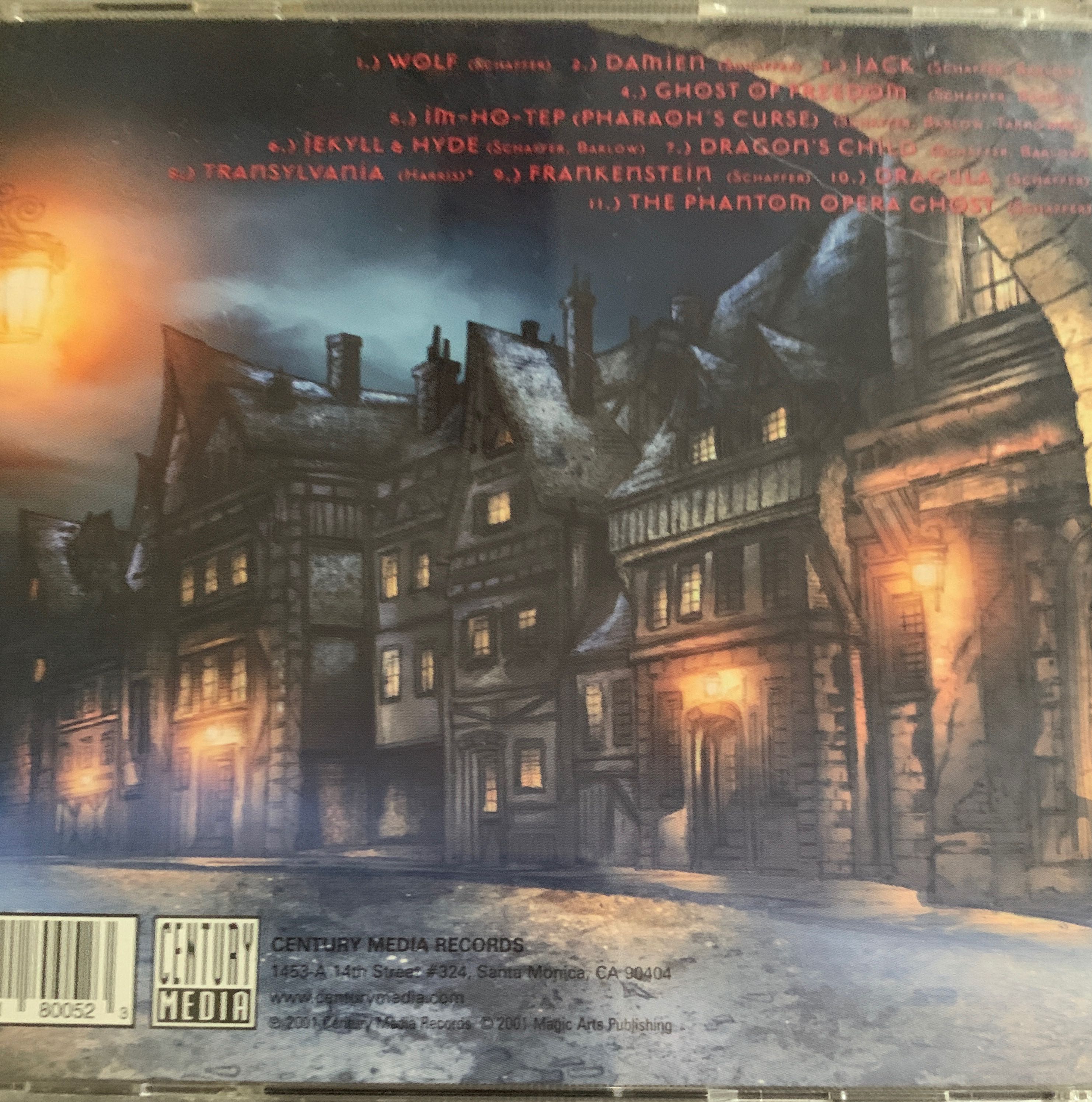 Horror Show - Iced Earth (CD - 130:11) music collectible [Barcode 727701800523] - Main Image 2