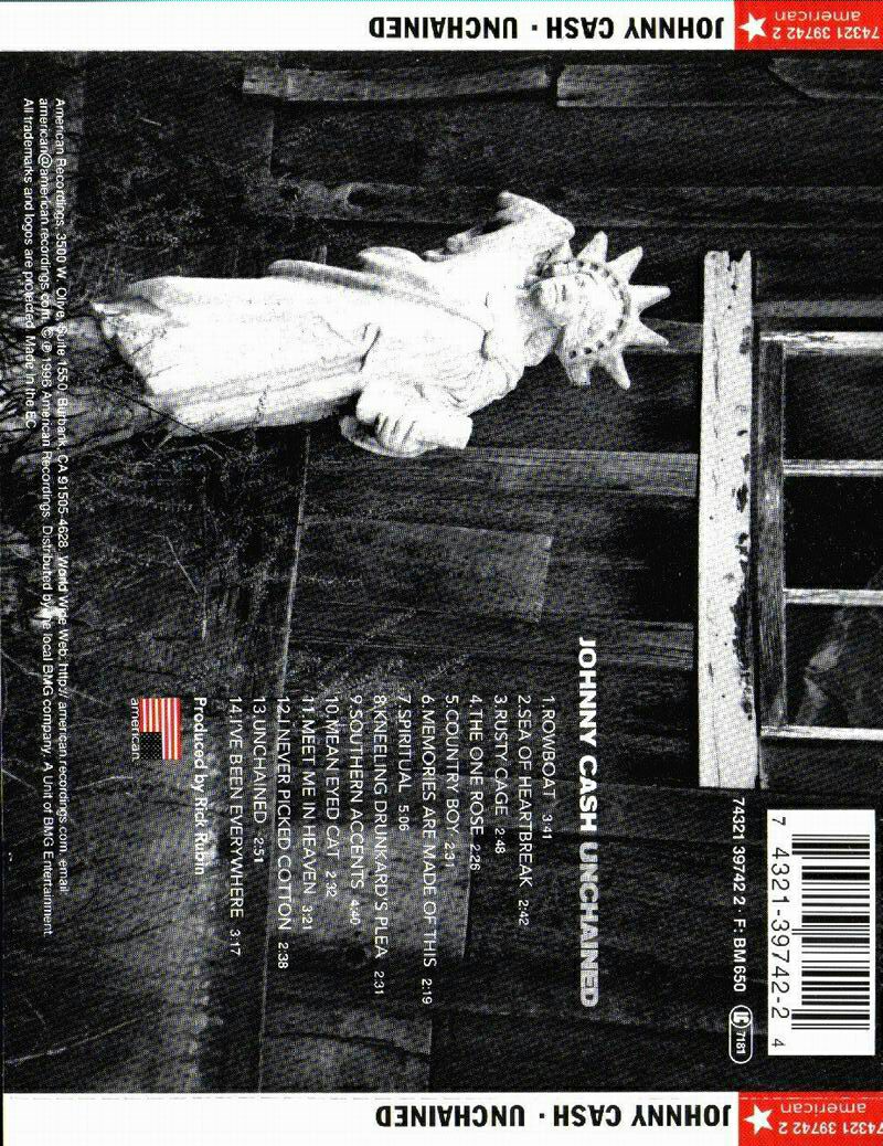 Unchained - Cash, Johnny (CD) music collectible [Barcode 743213974224] - Main Image 2