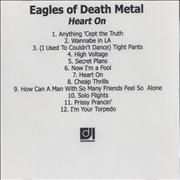 Heart On - Eagles Of Death Metal (CD) music collectible - Main Image 2