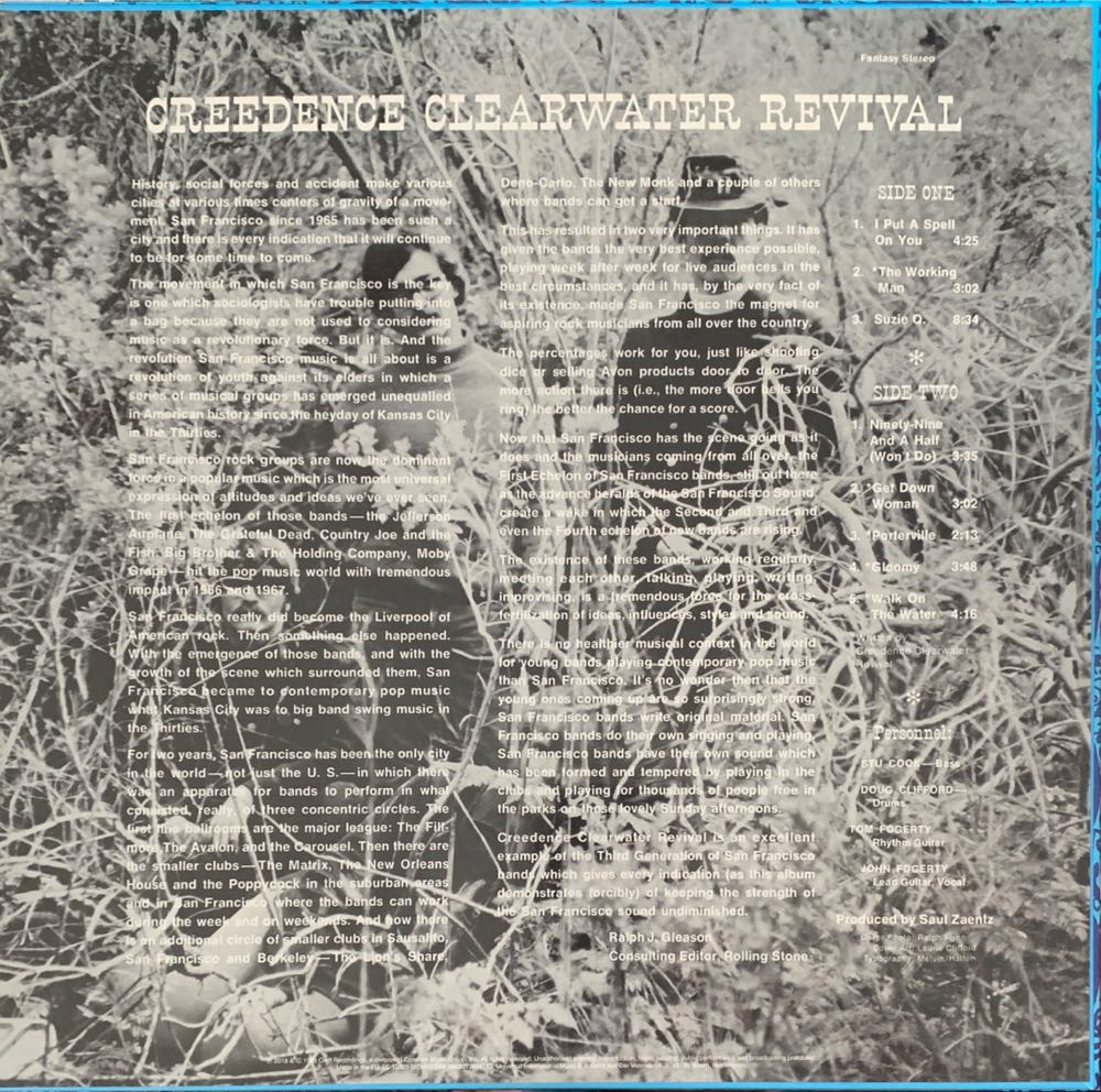 Creedence Clearwater Revival - Creedence Clearwater Revival (12”) music collectible - Main Image 2