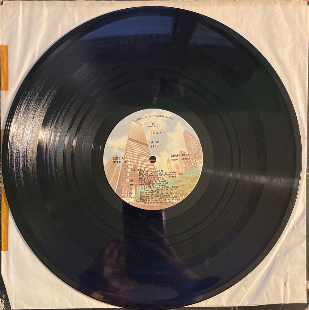 2112 - Rush (CD - 40) music collectible [Barcode 042282254528] - Main Image 3