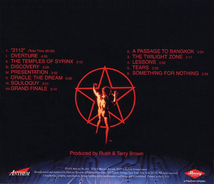 2112 - Rush (CD) music collectible [Barcode 602517810716] - Main Image 2