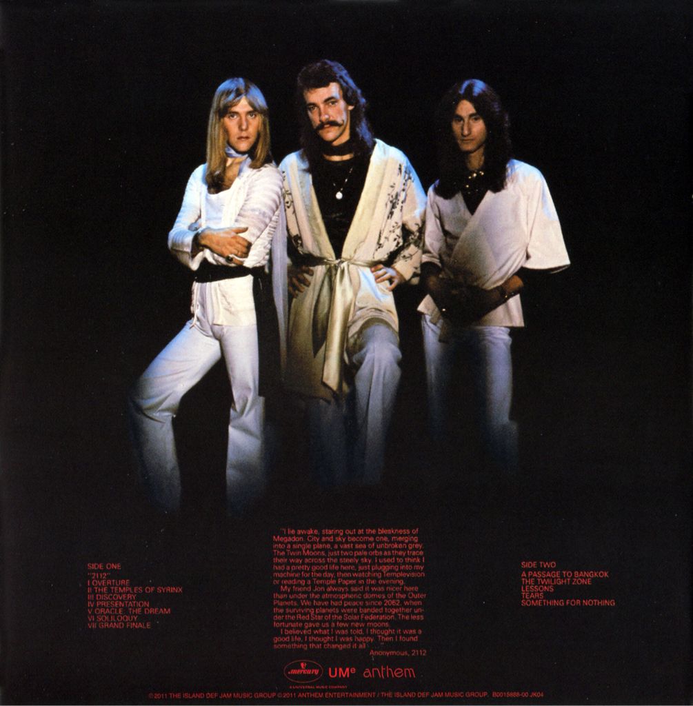 2112 - Rush (Cassette) music collectible - Main Image 2