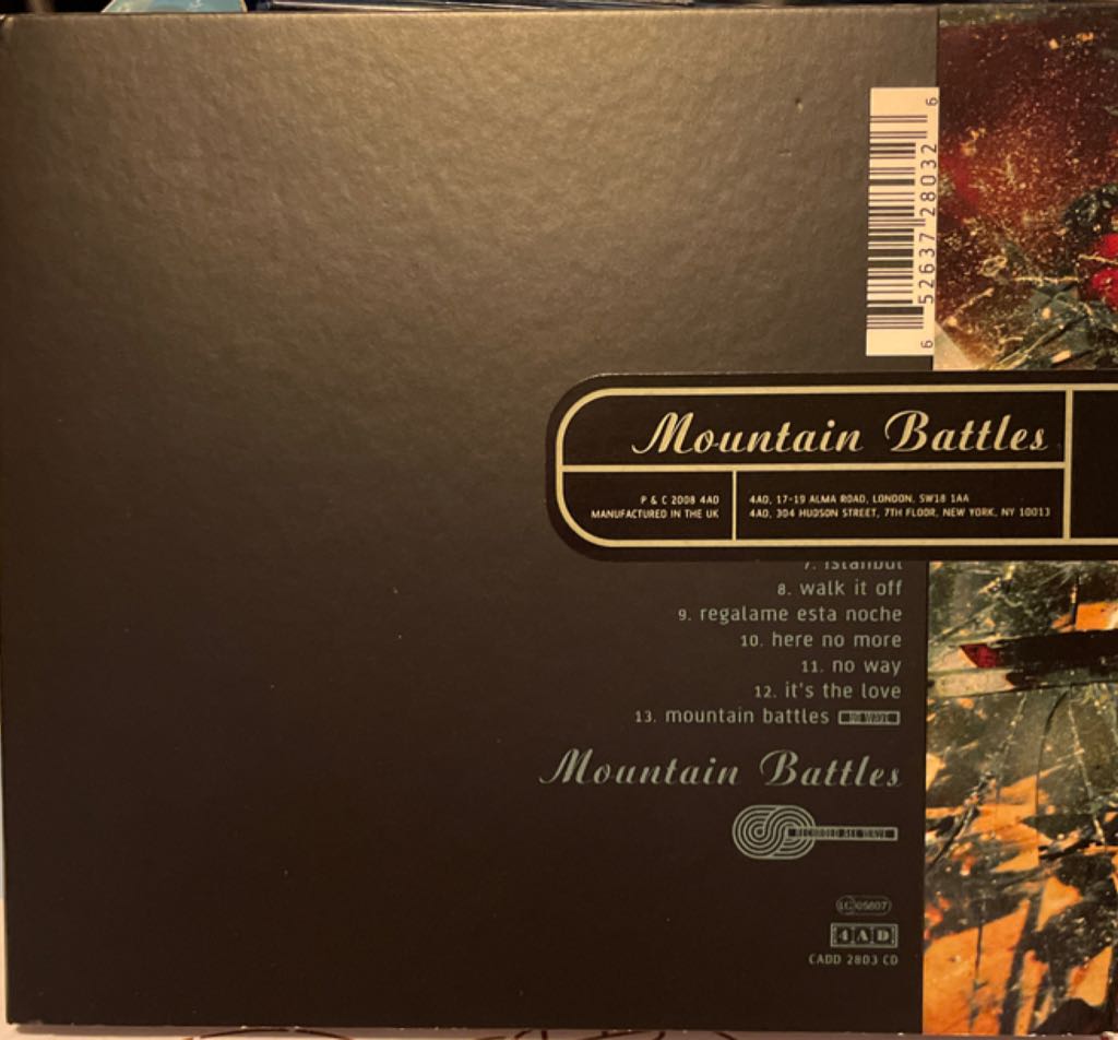 Mountain battles - Breeders (CD - 39) music collectible [Barcode 652637280326] - Main Image 2