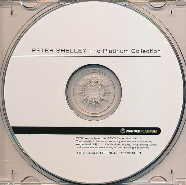 The Platinum Collection  - Peter Shelley (CD - 65) music collectible [Barcode 5051011183423] - Main Image 3