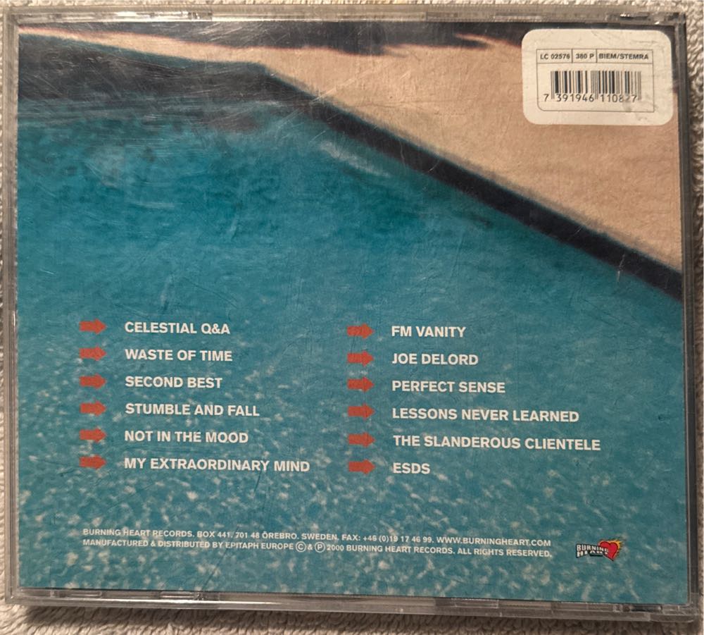 State Of Flow - No Fun At All (CD) music collectible [Barcode 7391946110827] - Main Image 2