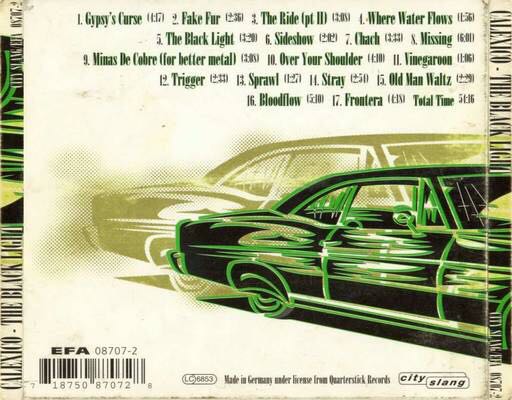 The Black Light - Calexico (CD) music collectible [Barcode 724384590024] - Main Image 2