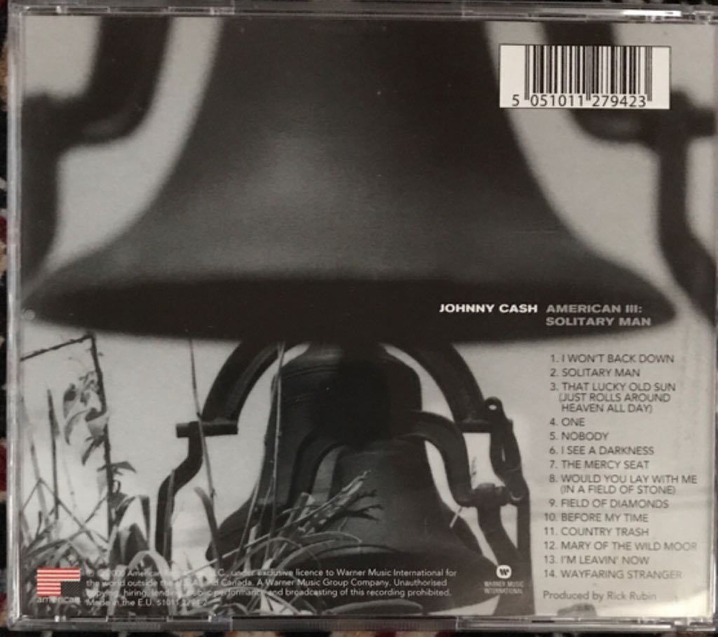 American III: Solitary Man - Cash, Johnny (CD) music collectible - Main Image 2