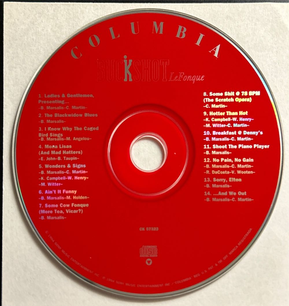 Buckshot LeFonque - Buckshot LeFonque (CD - 64) music collectible [Barcode 074645732329] - Main Image 4