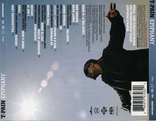 Epiphany - T-Pain (CD - 56) music collectible [Barcode 886970932820] - Main Image 2