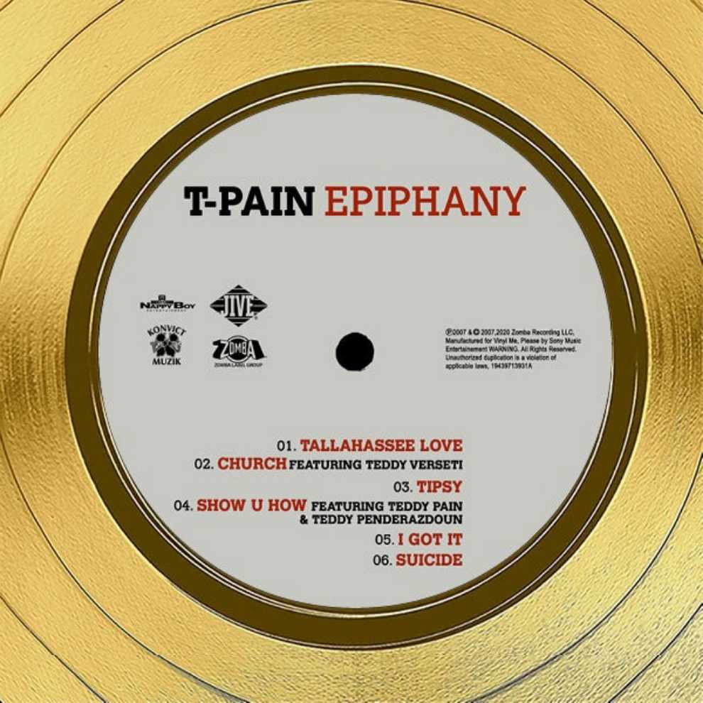 Epiphany - T-Pain (CD - 56) music collectible [Barcode 886970932820] - Main Image 3