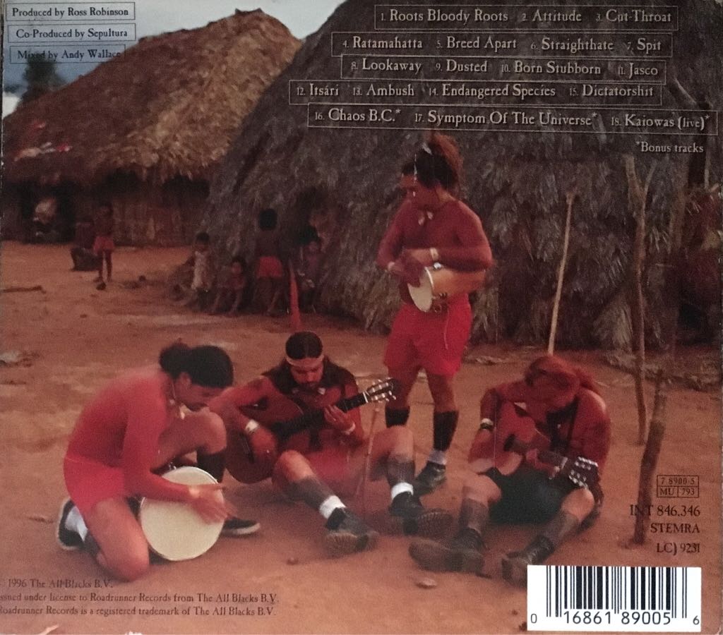 Sepultura - RootsDigi-Pack - Sepultura (CD) music collectible [Barcode 016861890056] - Main Image 2