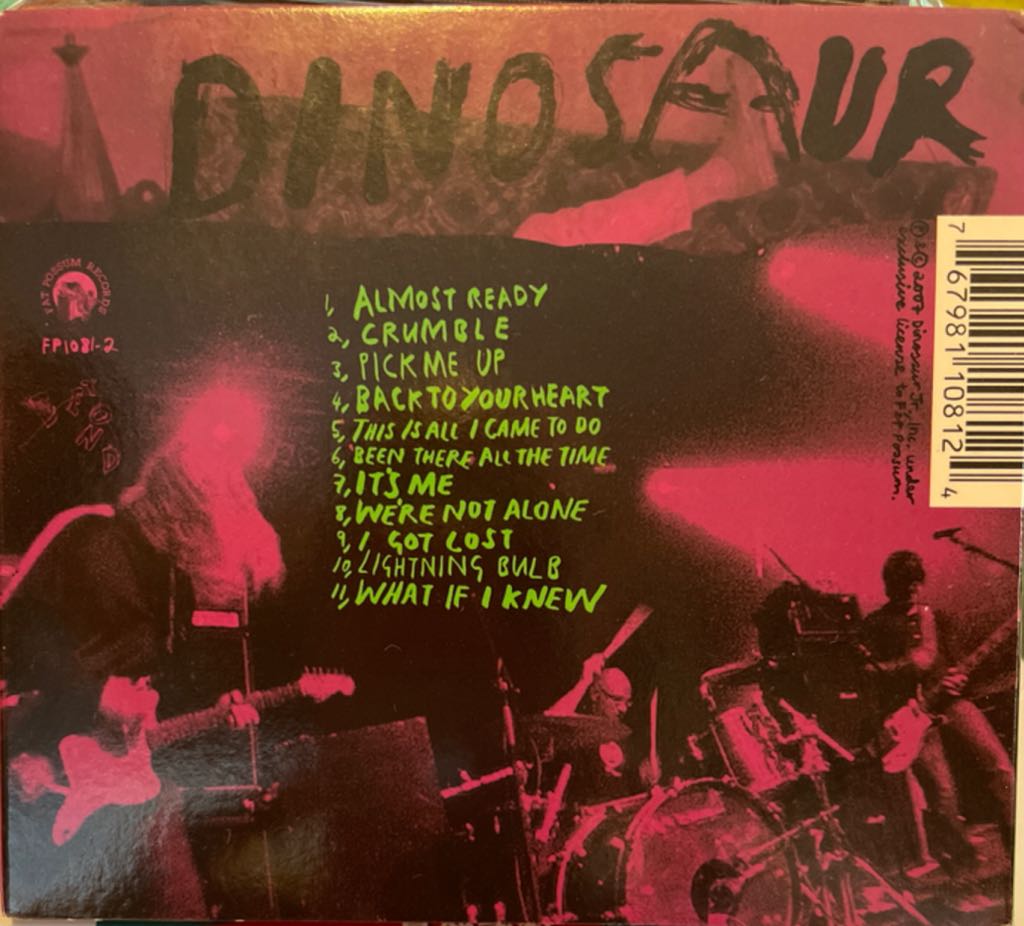 Beyond - Dinosaur Jr. (CD - 50) music collectible [Barcode 767981108124] - Main Image 2