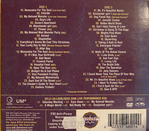 Useless trinkets - Eels (CD) music collectible [Barcode 602517460140] - Main Image 2