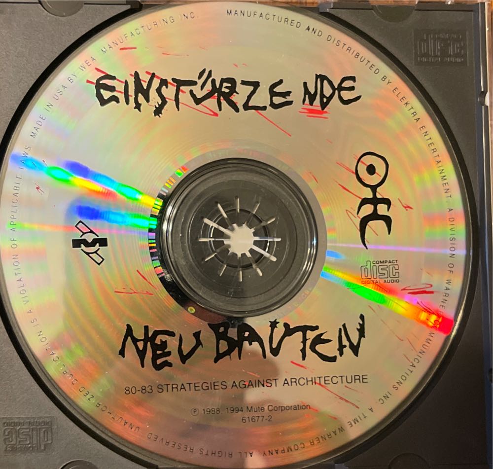 Strategies Against Architecture - Einsturzende Neubauten (CD) music collectible [Barcode 724596167724] - Main Image 4