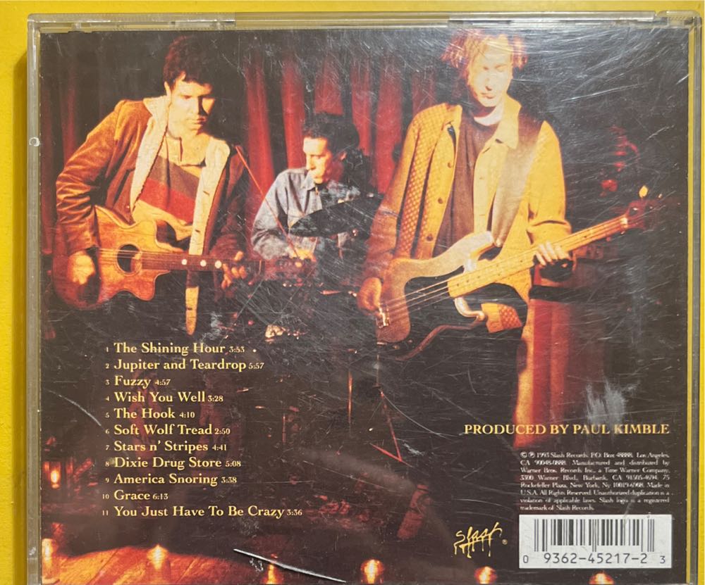 Fuzzy - Grant Lee Buffalo (12”) music collectible [Barcode 093624521723] - Main Image 2