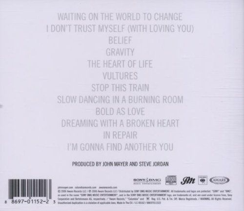 Continuum - John Mayer (12”) music collectible [Barcode 886976863012] - Main Image 2