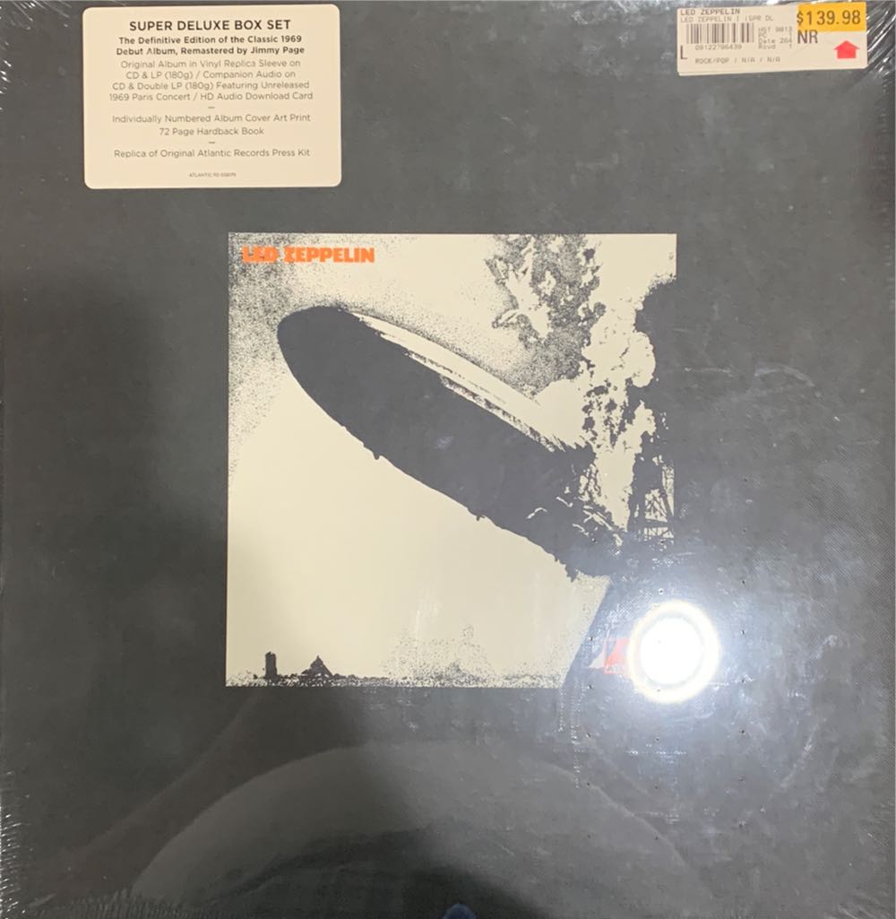 Led Zeppelin  (Super Deluxe Edition Box Set) - Led Zeppelin (12” - 116) music collectible [Barcode 081227964399] - Main Image 3