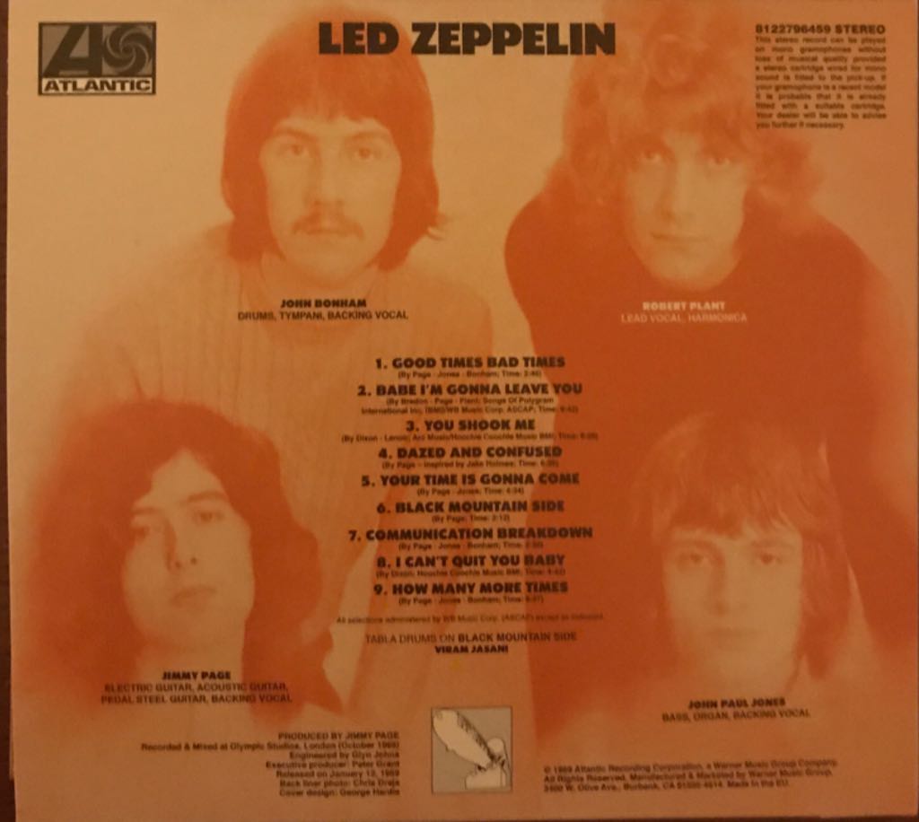 Led Zeppelin - Led Zeppelin (CD - 45) music collectible - Main Image 2