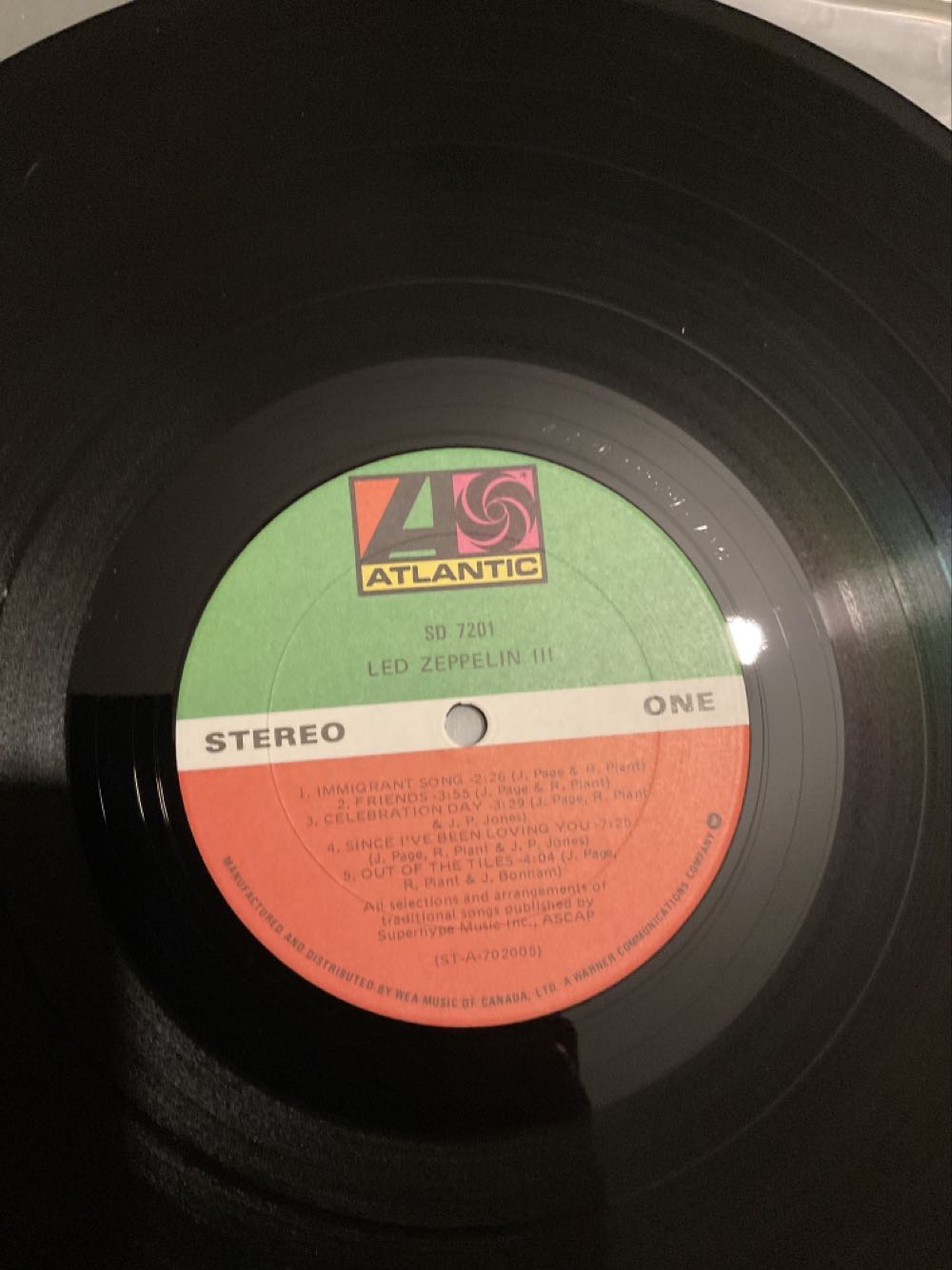 III - Led Zeppelin (12” - 4304) music collectible - Main Image 3