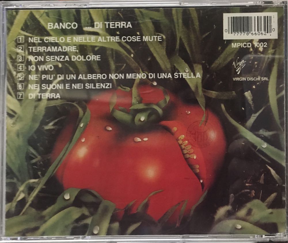 ... Di Terra - Banco Del Mutuo Soccorso (CD - 42) music collectible [Barcode 077778660620] - Main Image 2