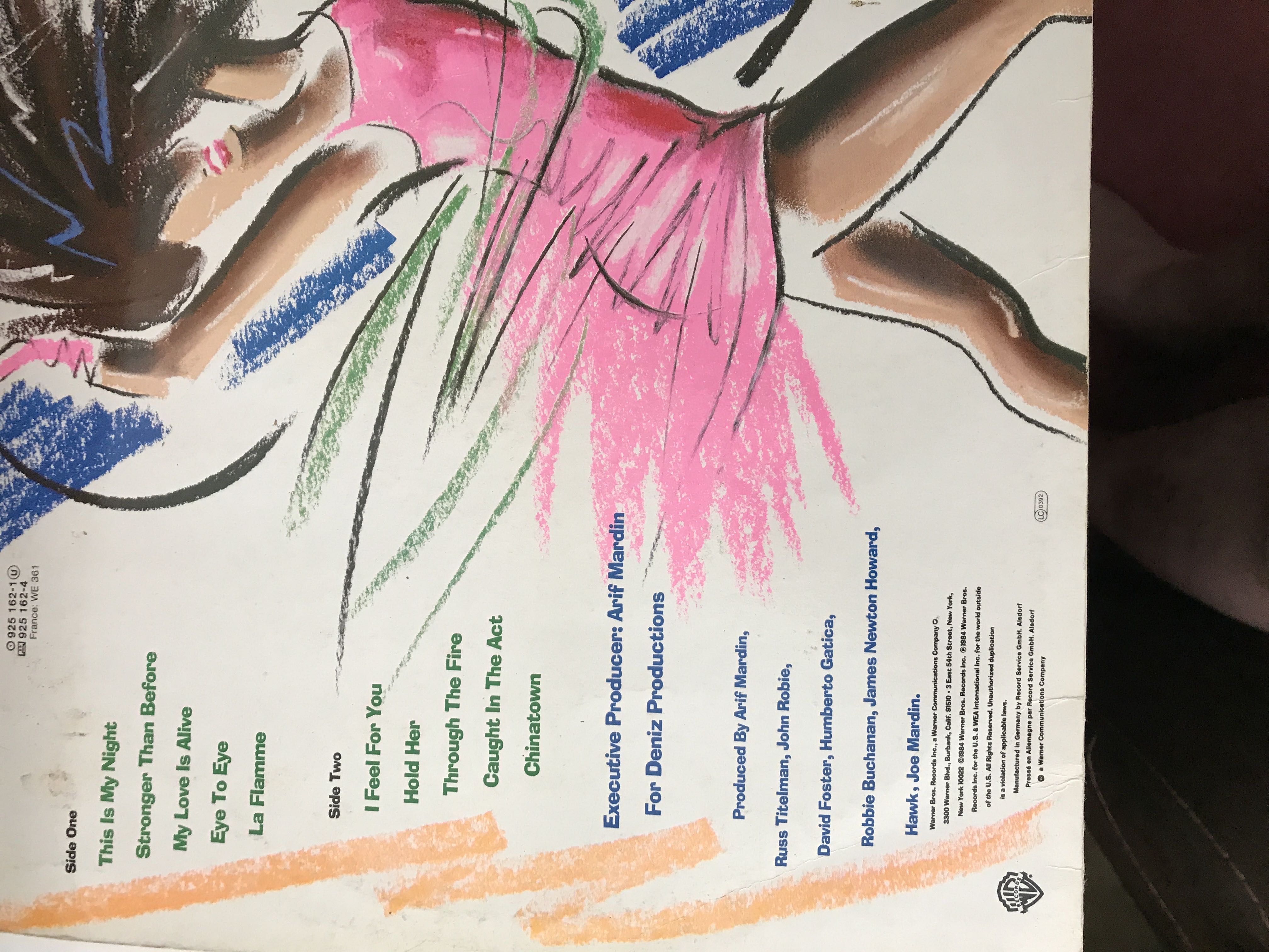 I Feel For You - Khan, Chaka (12” - 47) music collectible [Barcode 075992516211] - Main Image 2