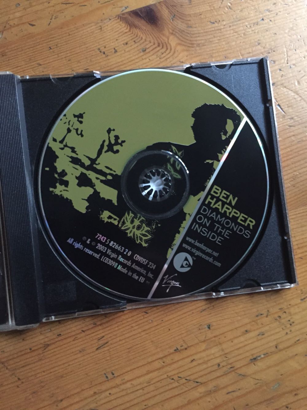 Diamonds On The Inside - Harper, Ben (CD - 62) music collectible [Barcode 724358266320] - Main Image 3