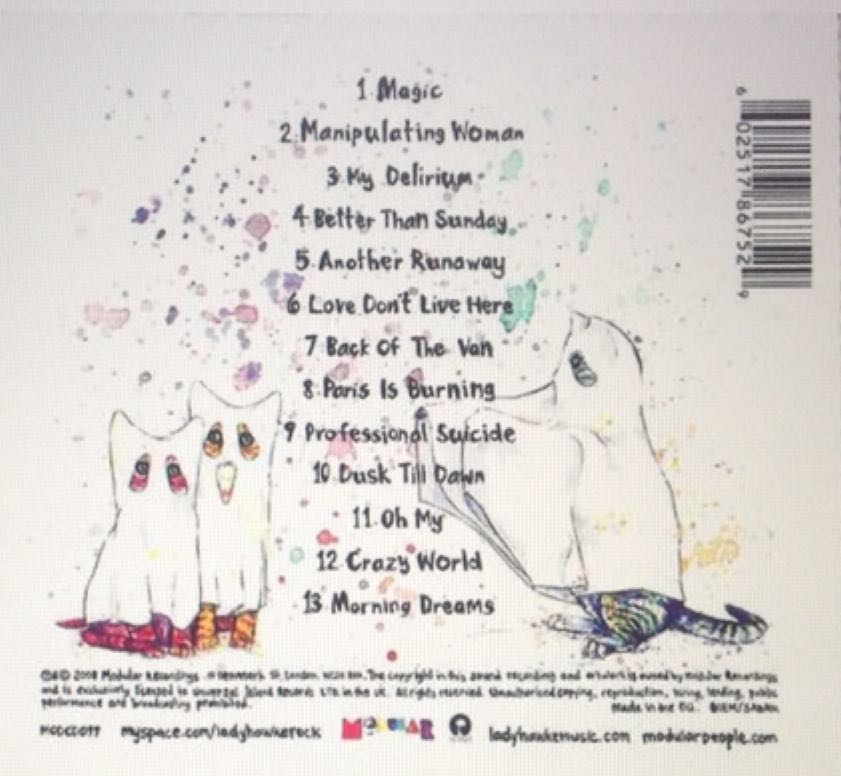 Ladyhawke - Ladyhawke (CD - 43.29) music collectible [Barcode 602517818866] - Main Image 2