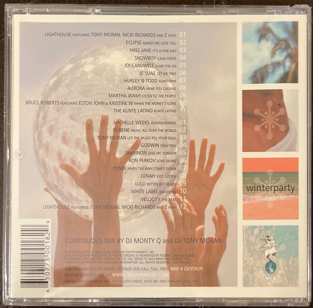 Winter Party Vol. 3 - Various Artists (CD) music collectible [Barcode 650773001829] - Main Image 2