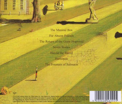 Nursery Crime - Genesis (CD) music collectible [Barcode 077778636120] - Main Image 2