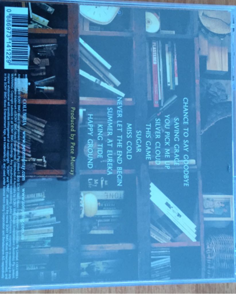 Summer At Eureka - Pete Murray (CD) music collectible [Barcode 886973141229] - Main Image 2