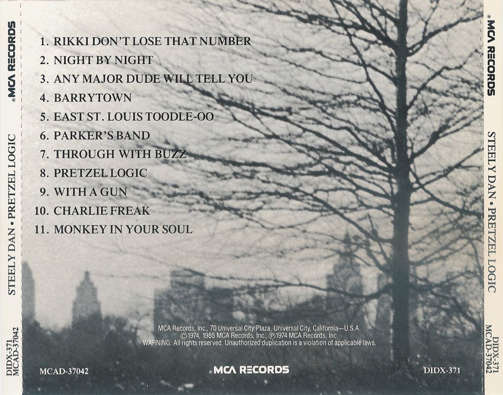 Pretzel Logic - Steely Dan (CD) music collectible [Barcode 008811908126] - Main Image 2