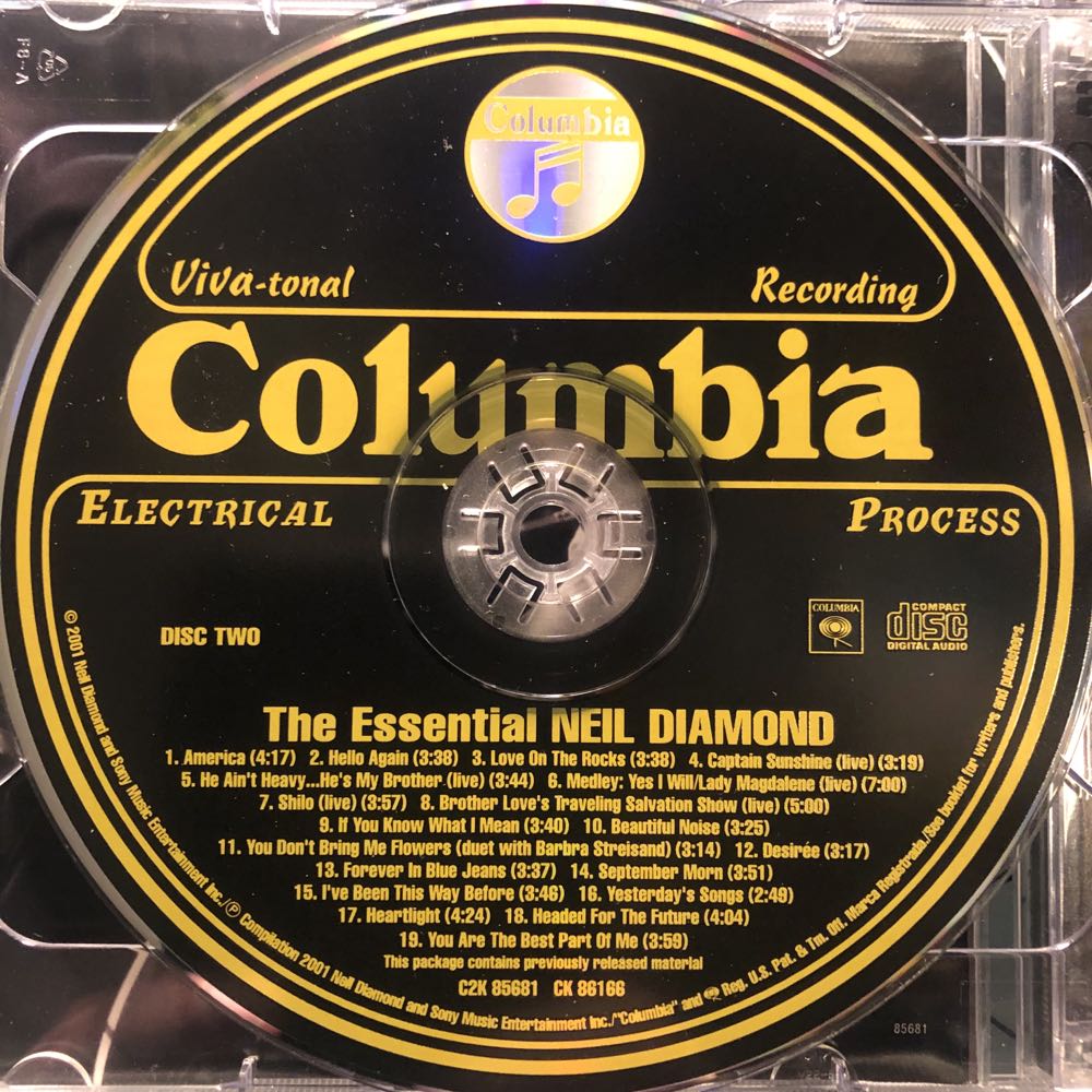 The Essential Neil Diamond - Neil Diamond (CD) music collectible [Barcode 696998568129] - Main Image 4