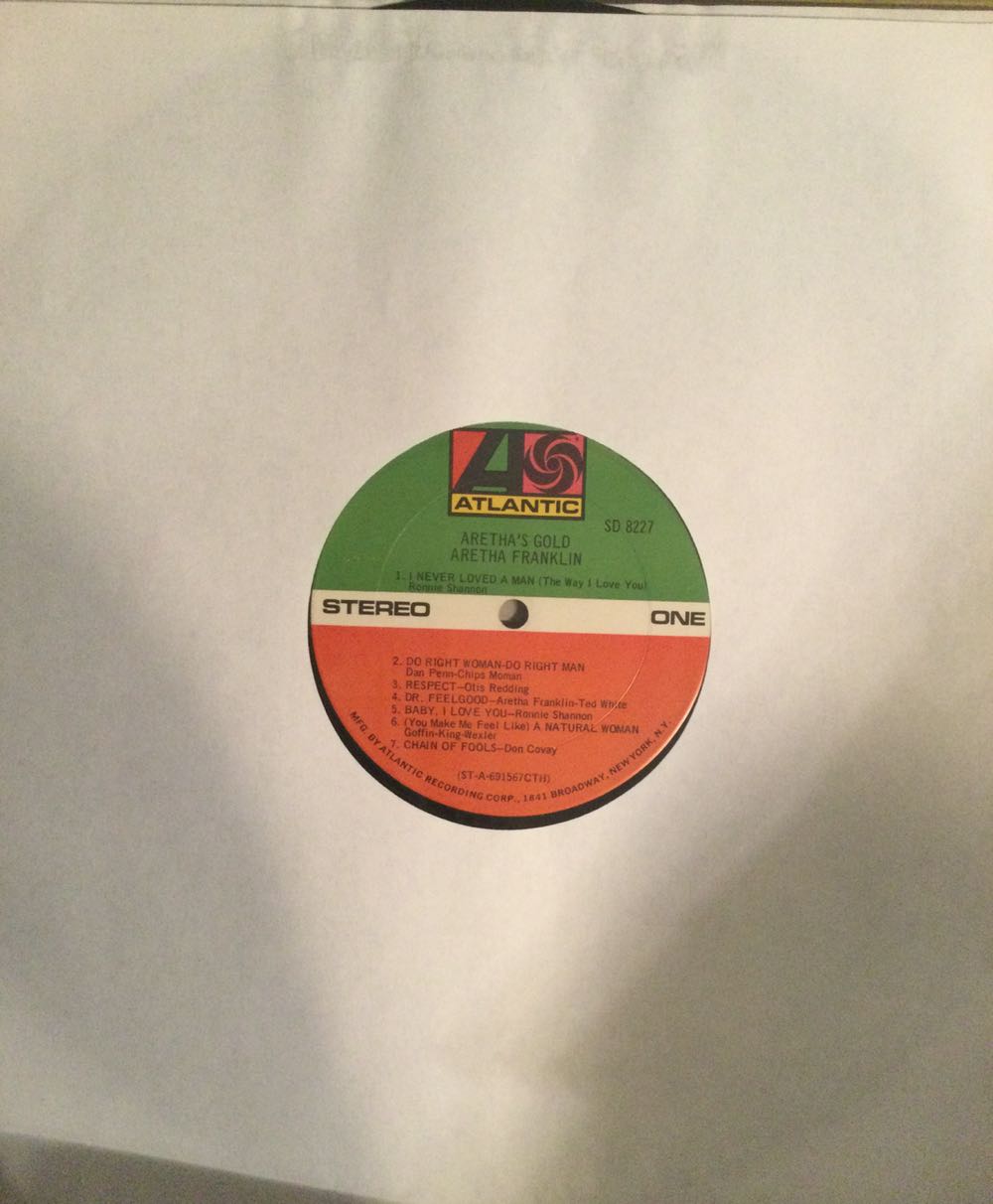 Arethas Gold - Franklin, Aretha (12” - 4018) music collectible - Main Image 3