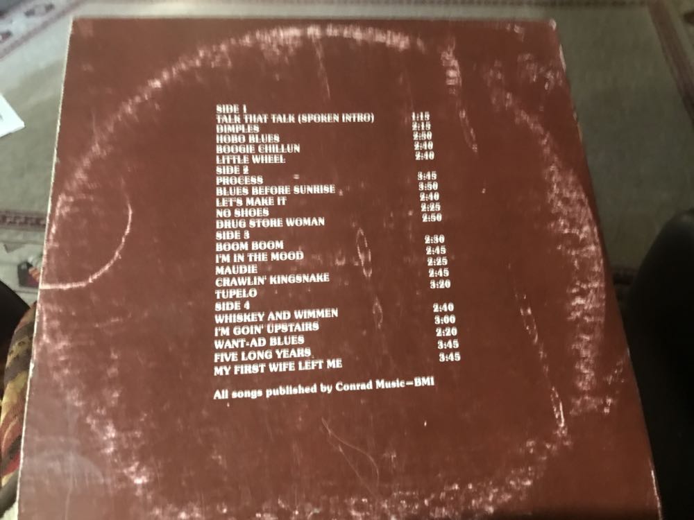 The Best Of John Lee Hooker - Hooker, John Lee (12”) music collectible - Main Image 2