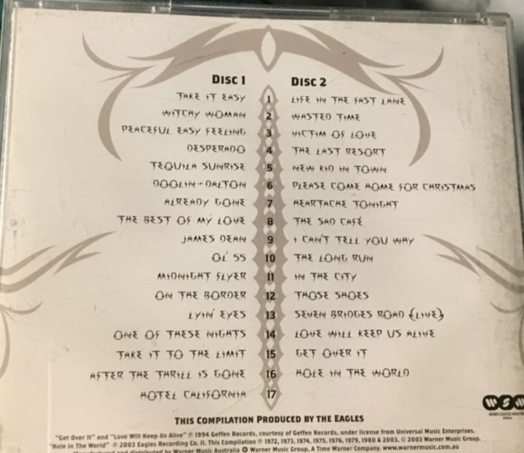 Eagles The Complete Greatest Hits - Eagles (CD) music collectible - Main Image 2