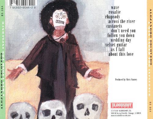 A Man Under The Influence - Escovedo, Alejandro (CD) music collectible [Barcode 744302006420] - Main Image 2