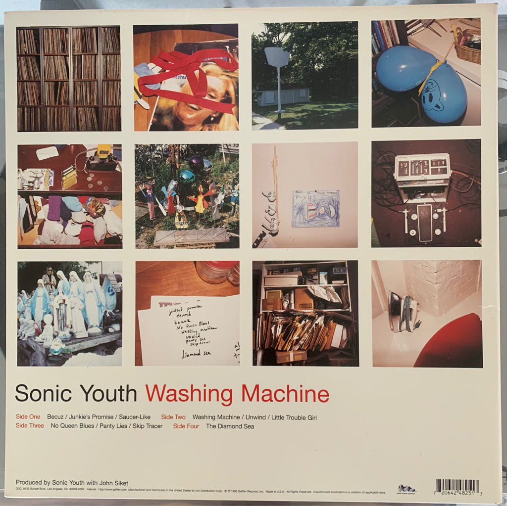 Washing Machine - Sonic Youth (12”) music collectible [Barcode 720642482513] - Main Image 2